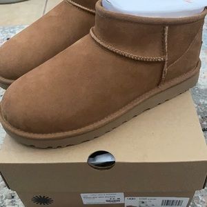 Ugg Classic Ultra Mini Chestnut Size 8